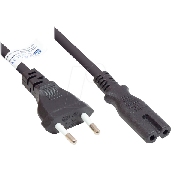 Good Connections P0370-S007 - 0.75 m - Power plug type C - C7 cou