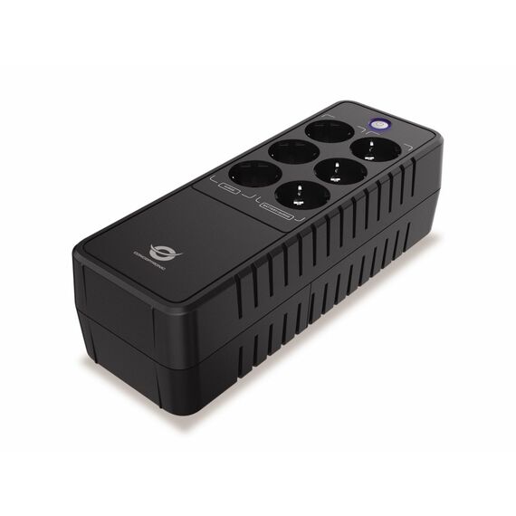 Conceptronic ZEUS USV 850VA 490W Schuko DC Start/LAN sw | ZEUS09E