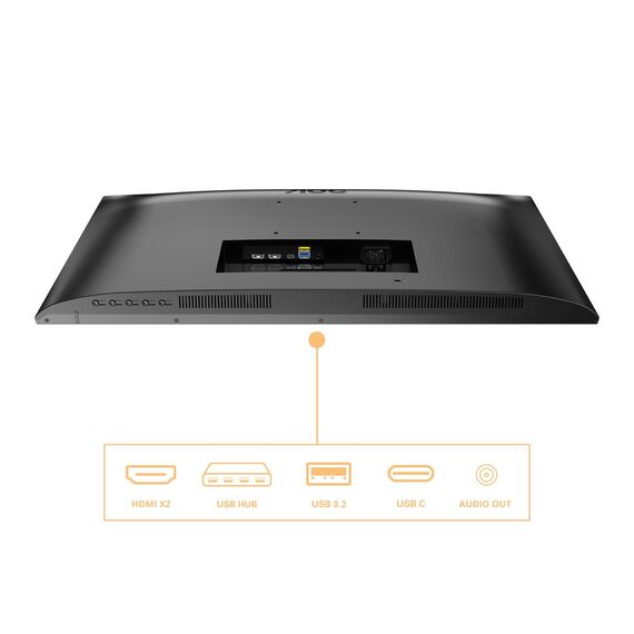 AOC Basic-line U27B3CF - B3 Series - LED monitor - 27" - 3840 x 2