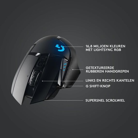 Logitech Gaming Mouse G502 (Hero) - Mouse - optical  | 910-005568