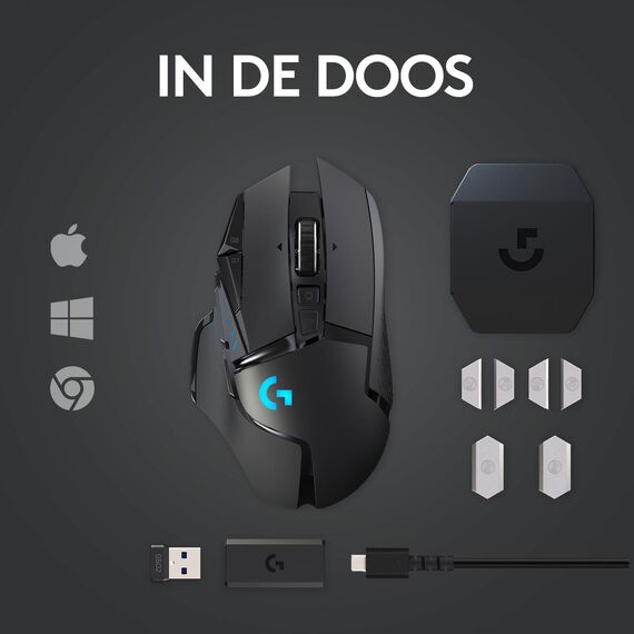 Logitech Gaming Mouse G502 (Hero) - Mouse - optical  | 910-005568