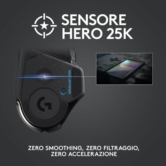 Logitech Gaming Mouse G502 (Hero) - Mouse - optical  | 910-005568
