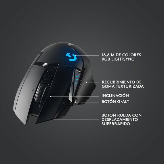 Logitech Gaming Mouse G502 (Hero) - Mouse - optical  | 910-005568