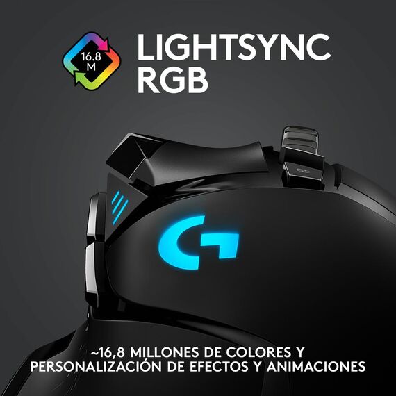 Logitech Gaming Mouse G502 (Hero) - Mouse - optical  | 910-005568