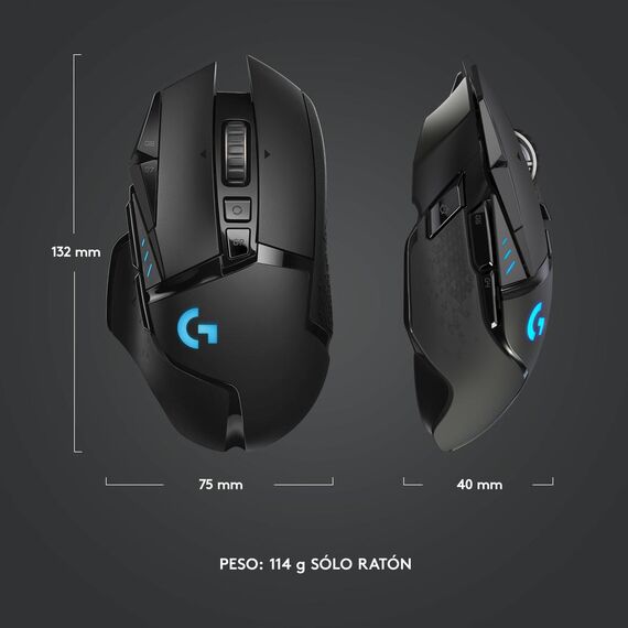 Logitech Gaming Mouse G502 (Hero) - Mouse - optical  | 910-005568