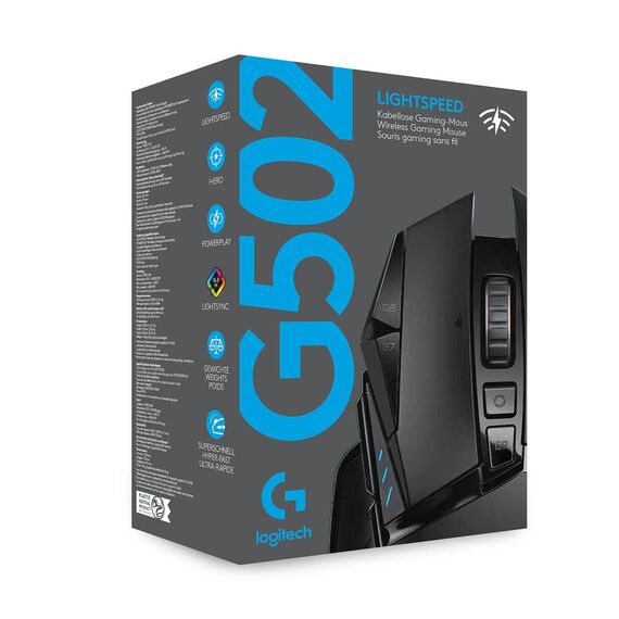 Logitech Gaming Mouse G502 (Hero) - Mouse - optical  | 910-005568