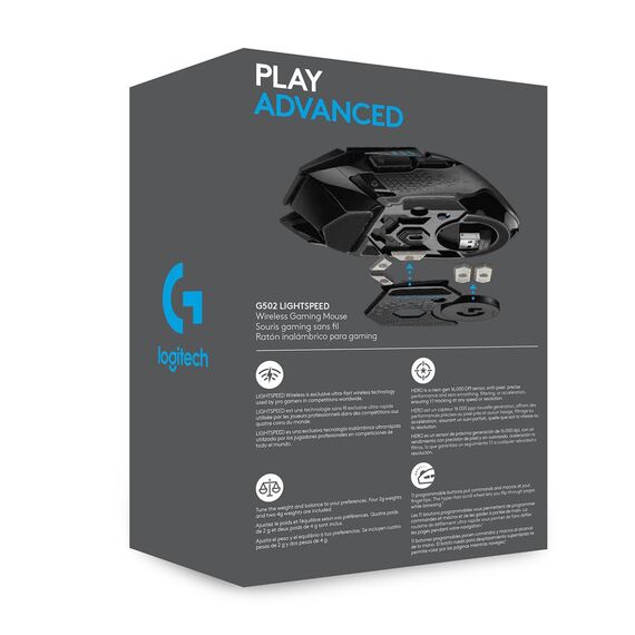 Logitech Gaming Mouse G502 (Hero) - Mouse - optical  | 910-005568