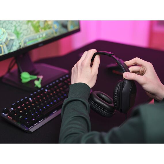 Trust GXT 415 Zirox - Headset - full size - wired - 3.5 m | 24990