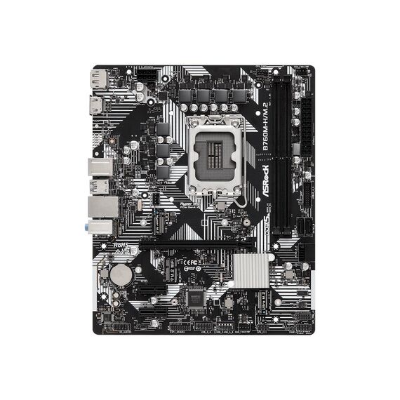 ASRock B760M-H/M.2 - Motherboard - micro ATX - | 90-MXBMJ0-A0UAYZ