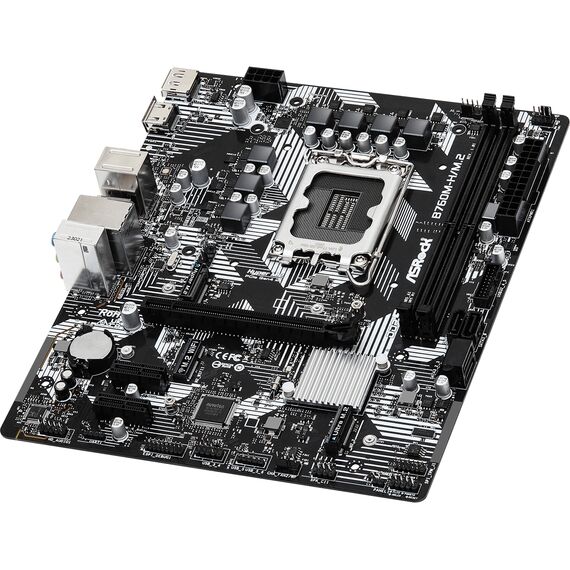 ASRock B760M-H/M.2 - Motherboard - micro ATX - | 90-MXBMJ0-A0UAYZ