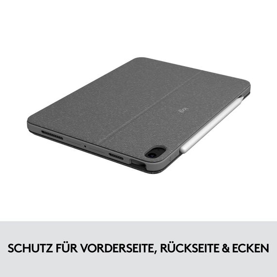 Logitech Combo Touch - Keyboard and folio case - wit | 920-010298