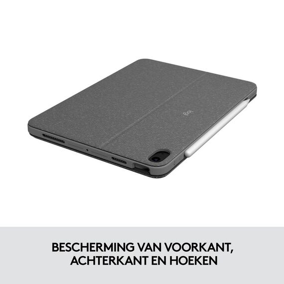 Logitech Combo Touch - Keyboard and folio case - wit | 920-010298