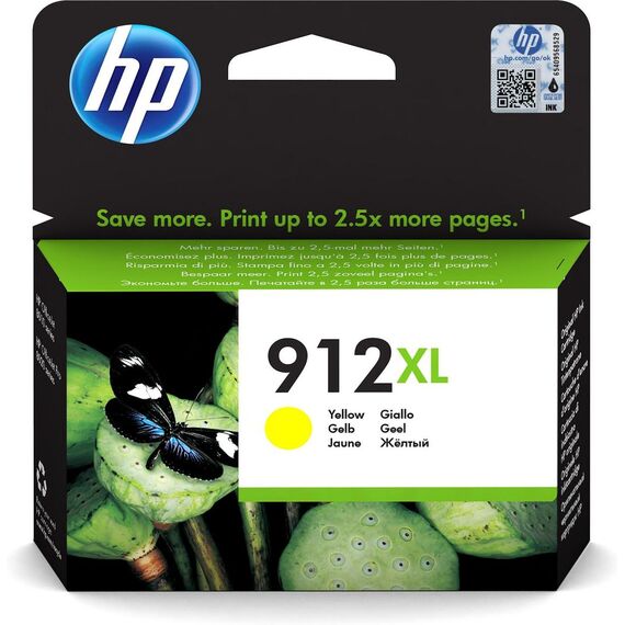 HP 912XL - 9.9 ml - High Yield - yellow - original  | 3YL83AE#301