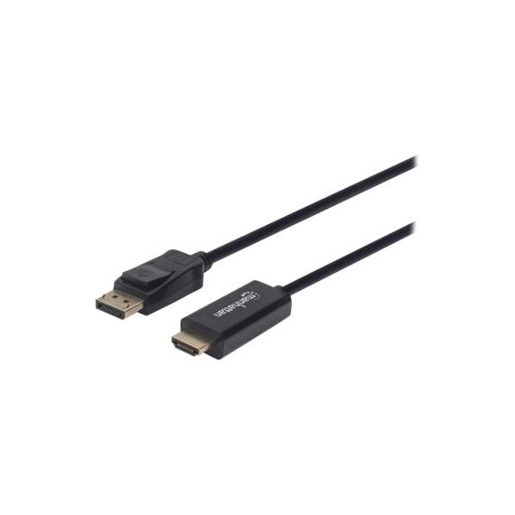Manhattan DisplayPort 1.1 to HDMI Cable, 1080p@60Hz, 1m, | 152662