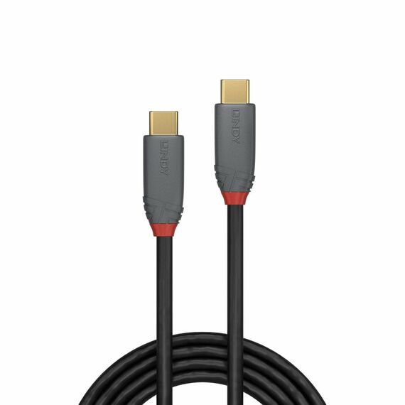 Lindy 2m USB 3.2 Typ C Kabel 5A PD Anthra Line - 2 m | 36903