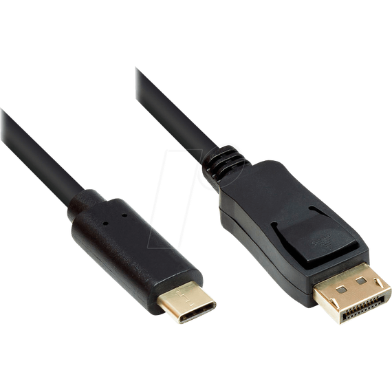 Good Connections GC-M0105 - 1 m - USB Type-C - DisplayPort - Male