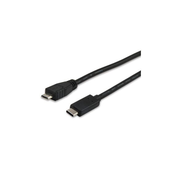 Equip - USB cable - Micro-USB Type B (M) to USB-C (M)  | 12888407