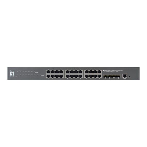 LevelOne GTP-2871 - Switch - L3 Lite - Managed - 24 x 10/100/1000