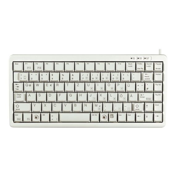 CHERRY Compact-Keyboard G84-4100 - Keyboard - U | G84-4100LCMFR-0