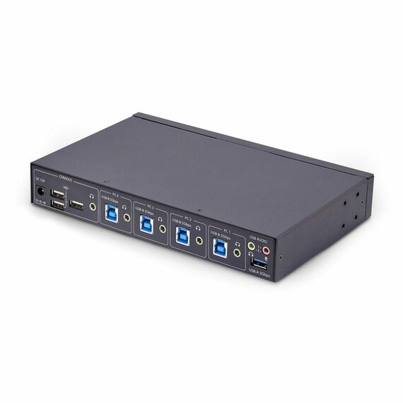StarTech.com 4-Port KM Switch with Mouse Roa | P4A20132-KM-SWITCH