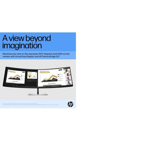 HP E45c G5 - E-Series - LED monitor - curved - 44.5 | 6N4C1AA#ABB