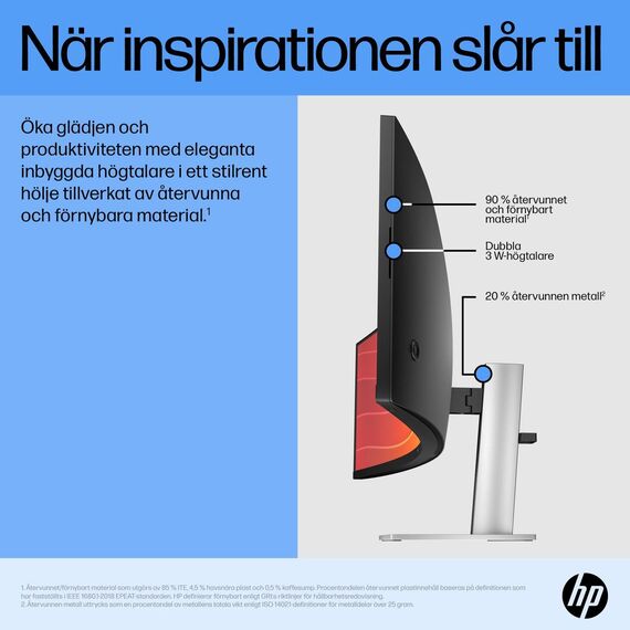 HP E45c G5 - E-Series - LED monitor - curved - 44.5 | 6N4C1AA#ABB