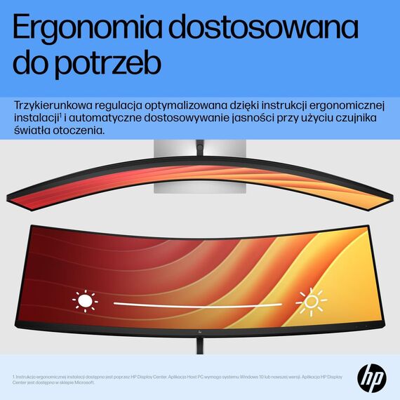 HP E45c G5 - E-Series - LED monitor - curved - 44.5 | 6N4C1AA#ABB