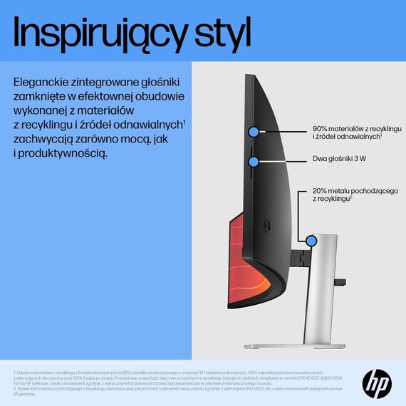 HP E45c G5 - E-Series - LED monitor - curved - 44.5 | 6N4C1AA#ABB