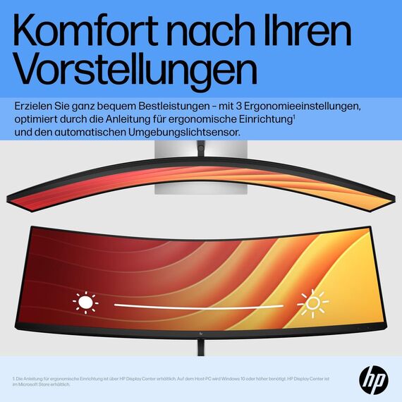 HP E45c G5 - E-Series - LED monitor - curved - 44.5 | 6N4C1AA#ABB
