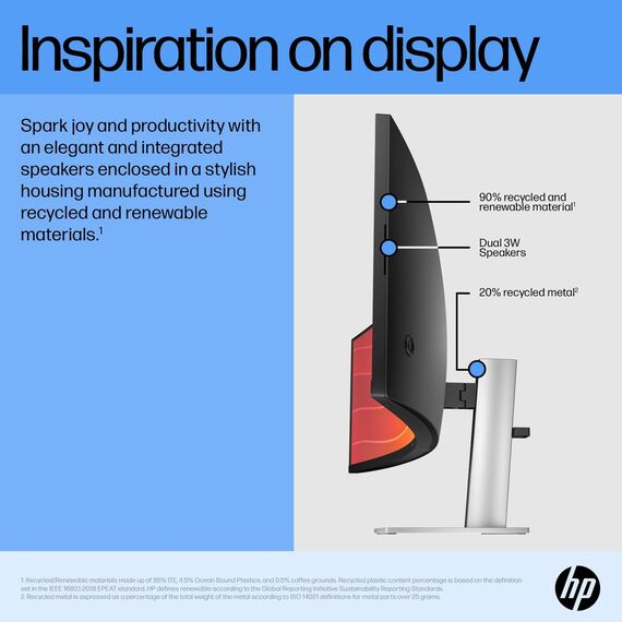 HP E45c G5 - E-Series - LED monitor - curved - 44.5 | 6N4C1AA#ABB