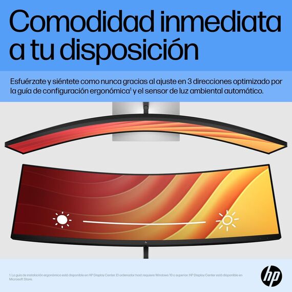 HP E45c G5 - E-Series - LED monitor - curved - 44.5 | 6N4C1AA#ABB