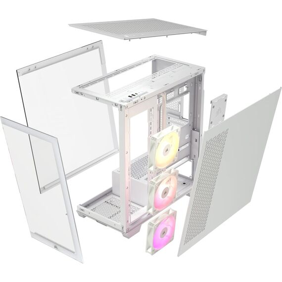 CORSAIR 3500X ARGB - Mid tower - extended ATX - w | CC-9011279-WW