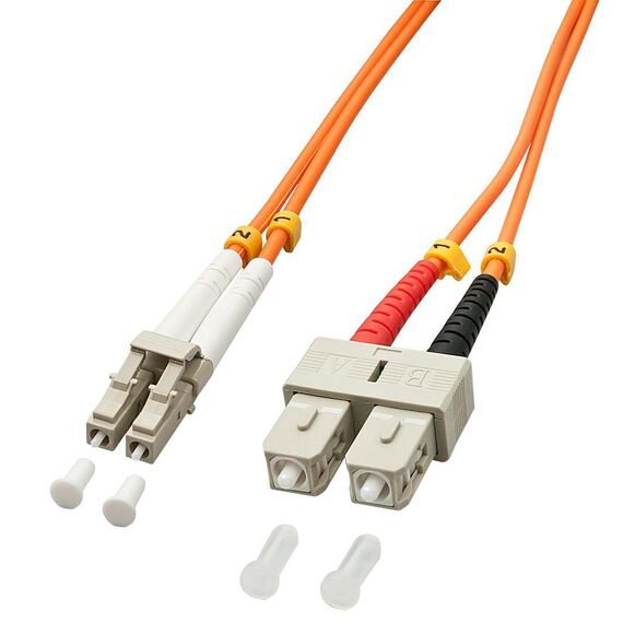 Lindy - Patch cable - SC multi-mode (M) to LC multi-mode  | 46993