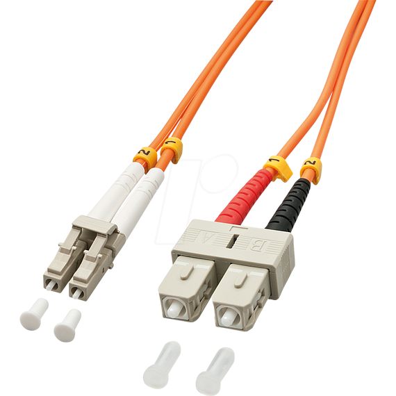 Lindy - Patch cable - SC multi-mode (M) to LC multi-mode  | 46993