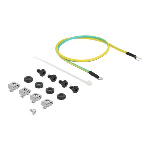 Delock - Patch panel - 1U - 19" - 24 ports | 66865