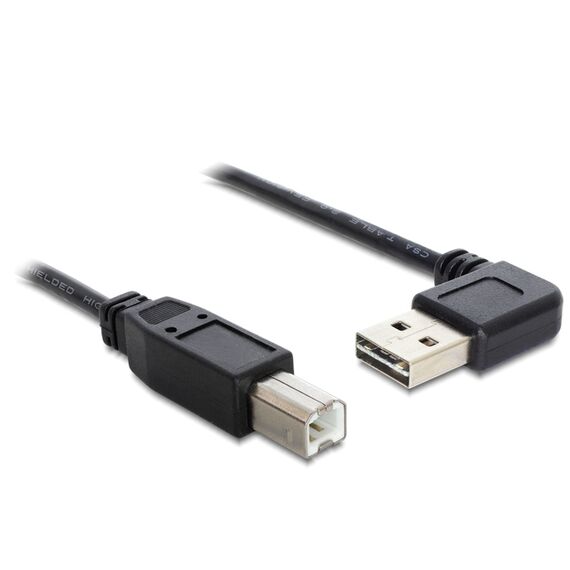 DeLOCK Easy - USB cable - USB (M) left/right angled, reve | 85167