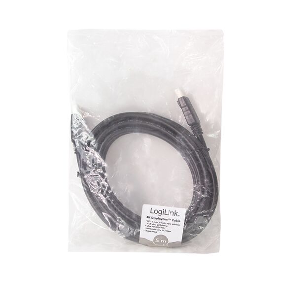 LogiLink - DisplayPort cable - DisplayPort (M) to Displa | CD0103