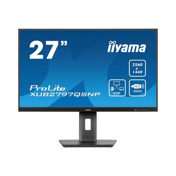iiyama ProLite XUB2797QSNP-B1 - LED monitor - 27" - 2560 x 1440 W