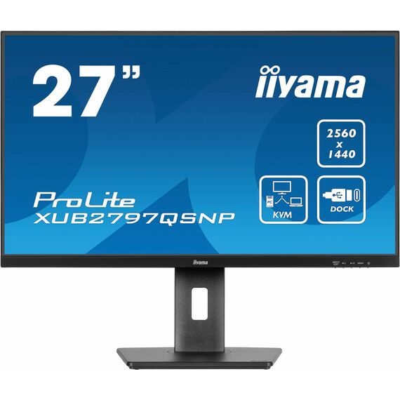iiyama ProLite XUB2797QSNP-B1 - LED monitor - 27" - 2560 x 1440 W