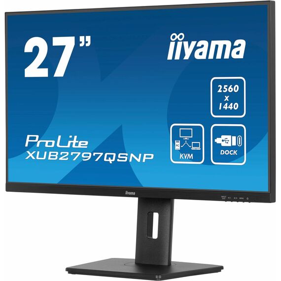 iiyama ProLite XUB2797QSNP-B1 - LED monitor - 27" - 2560 x 1440 W