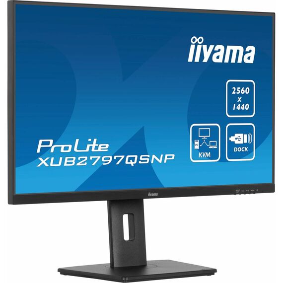 iiyama ProLite XUB2797QSNP-B1 - LED monitor - 27" - 2560 x 1440 W