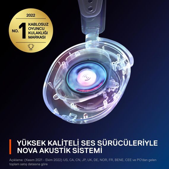 SteelSeries Arctis Nova 7P - Headset - full size - Blueto | 61559