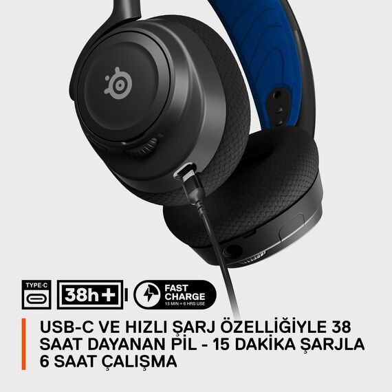 SteelSeries Arctis Nova 7P - Headset - full size - Blueto | 61559