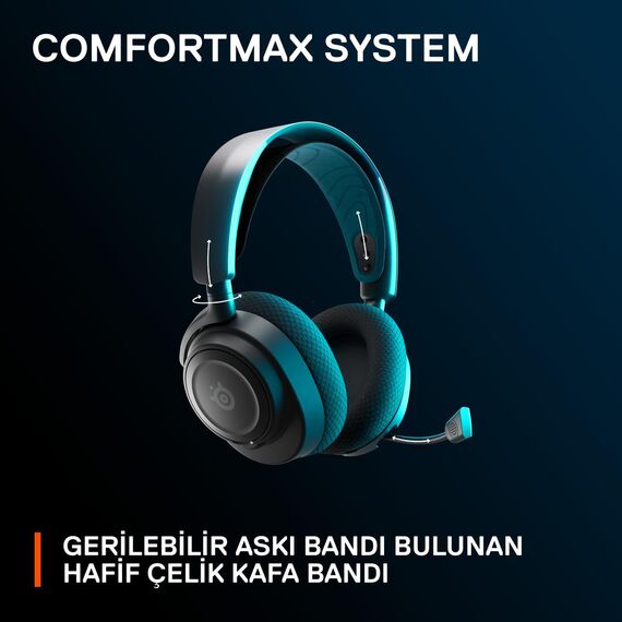 SteelSeries Arctis Nova 7P - Headset - full size - Blueto | 61559