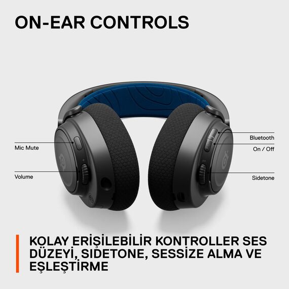 SteelSeries Arctis Nova 7P - Headset - full size - Blueto | 61559
