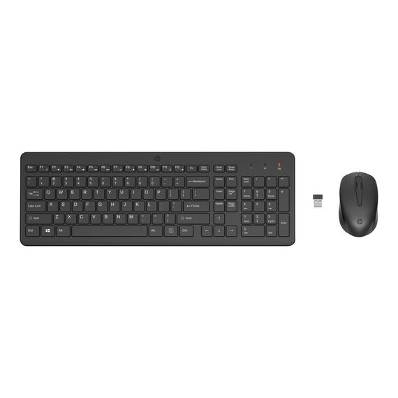 HP 330 - Keyboard and mouse set - wireless - 2.4 GH | 2V9E6AA#ABD