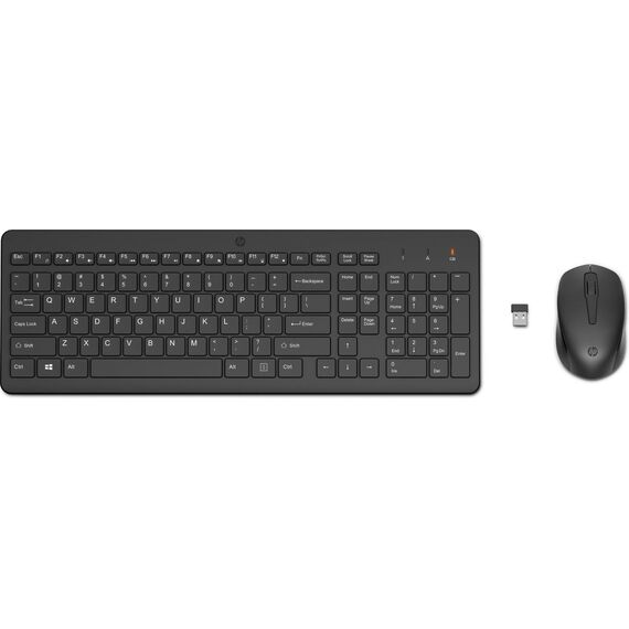 HP 330 - Keyboard and mouse set - wireless - 2.4 GH | 2V9E6AA#ABD