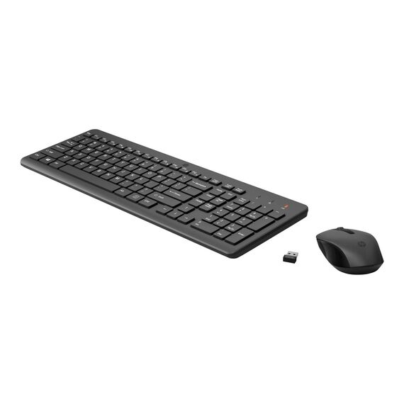 HP 330 - Keyboard and mouse set - wireless - 2.4 GH | 2V9E6AA#ABD