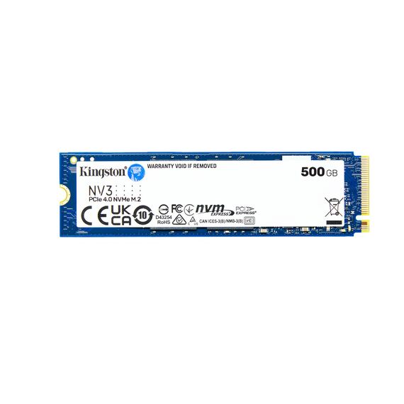 Kingston NV3 - SSD - 500 GB - internal - M.2 2280 -  | SNV3S/500G