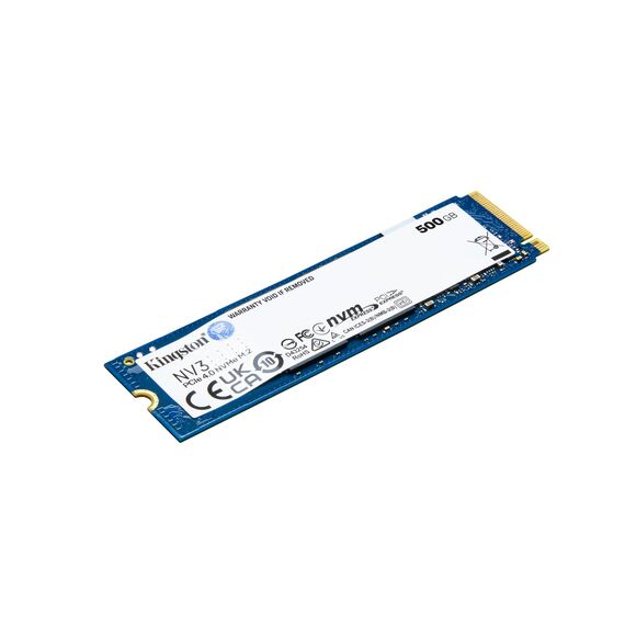 Kingston NV3 - SSD - 500 GB - internal - M.2 2280 -  | SNV3S/500G